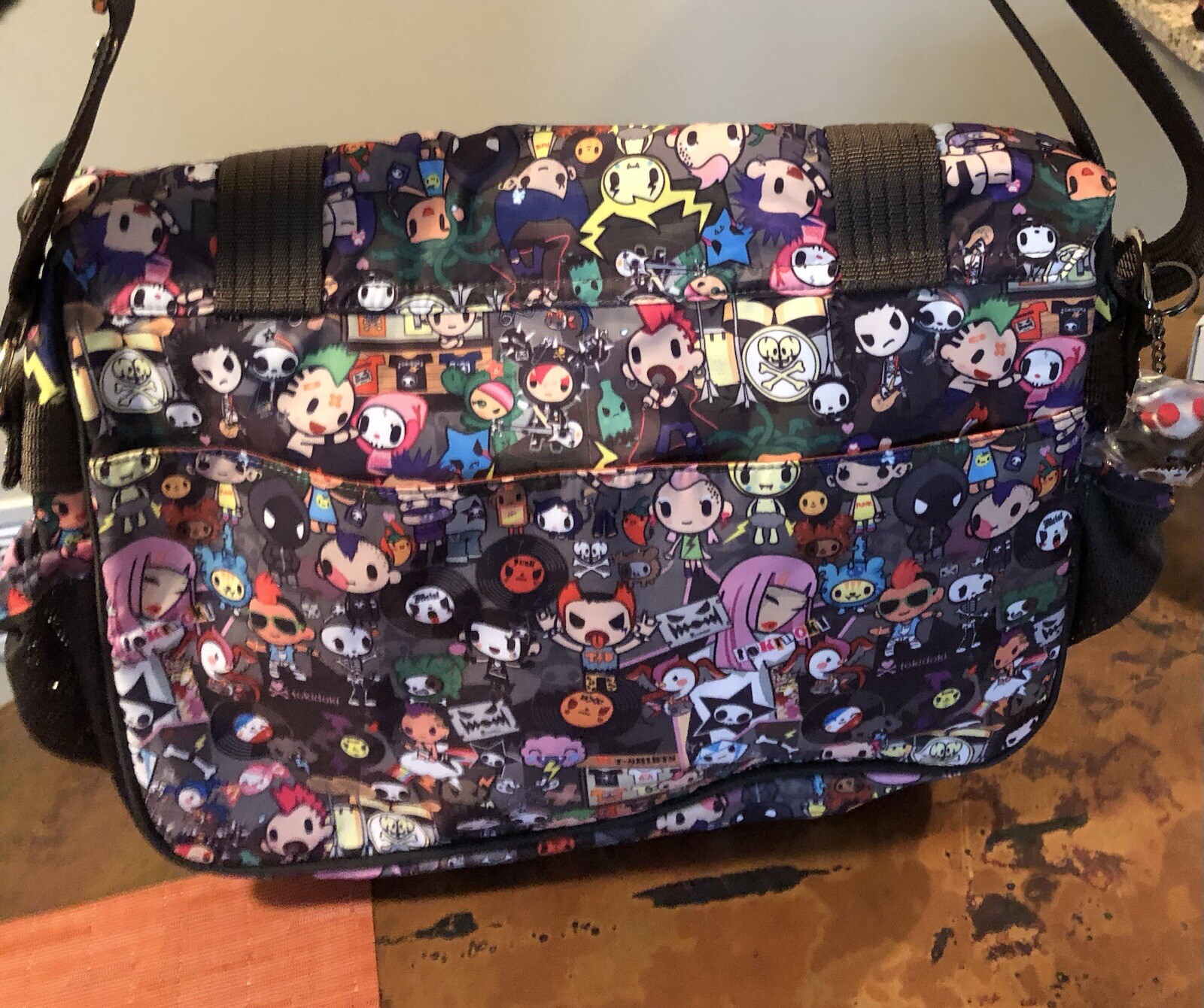 Tokidoki LeSportsac Creativa Concerto Punk Messenger Bag Purse New w/ Tags