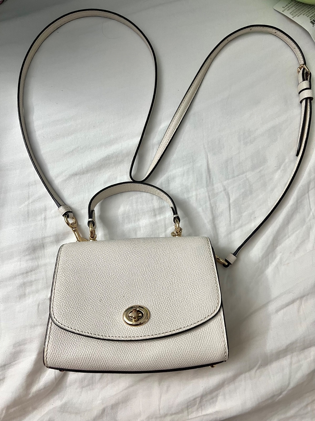 Coach Tilly Top Handle Ivory