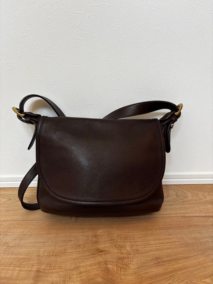 beautiful Old Coach Fletcher bag brown 4150 vintage USA