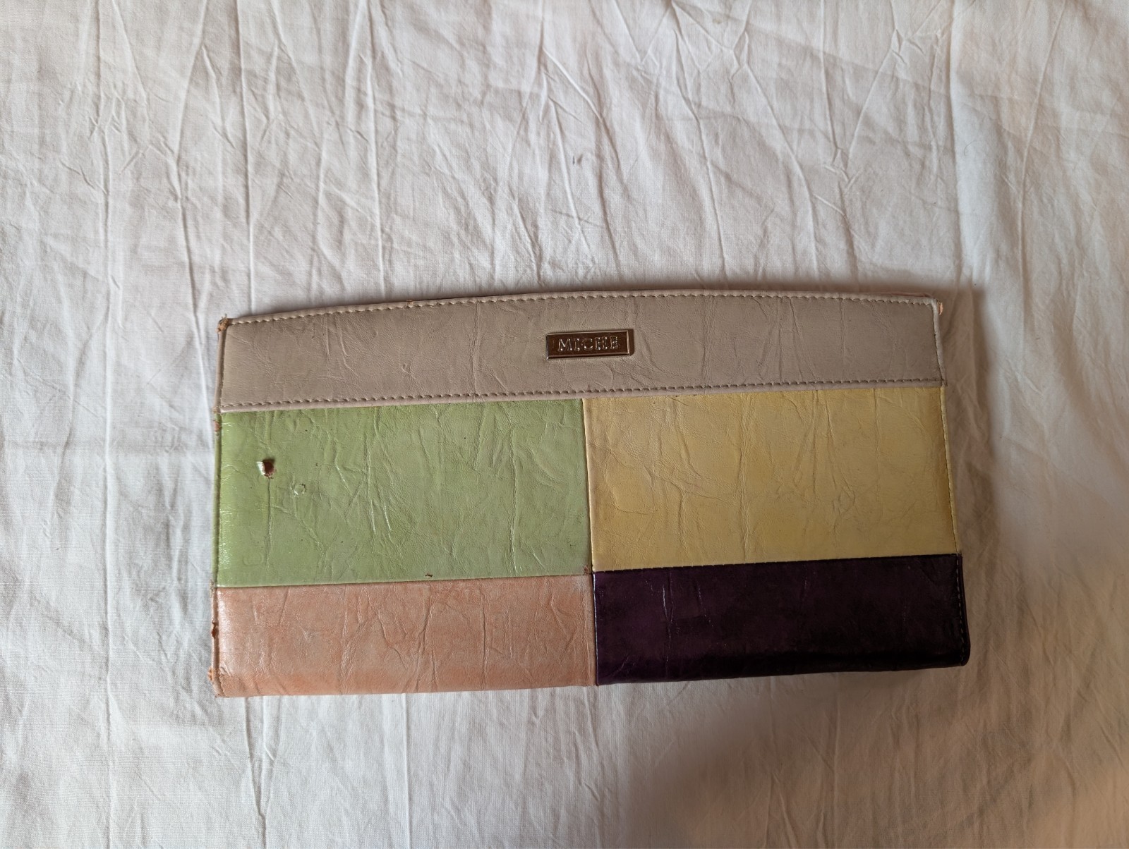 Miche Purse Shells- 4 Colored Faux Leather and Faux Crocodile Texture- USED