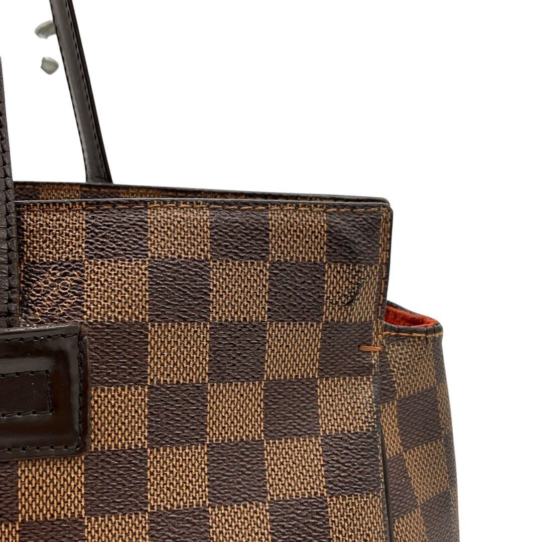 Louis Vuitton Damier Parioli PM Brown Shoulder Tote Bag A4 Business Auth