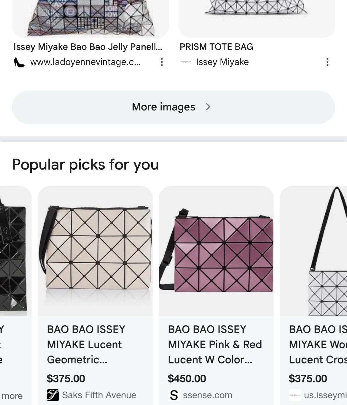 Pink Chain geometric Bag