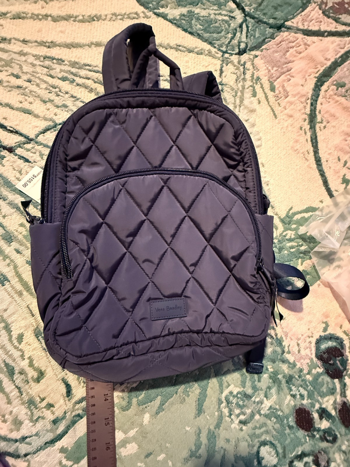 Vera Bradley Ultralight Essential Backpack NWT Navy Blue Reg$ 165