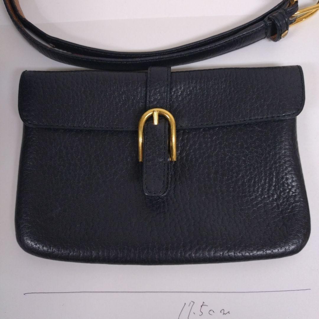 DELVAUX Waist pouch/body bag genuine leather JAPAN