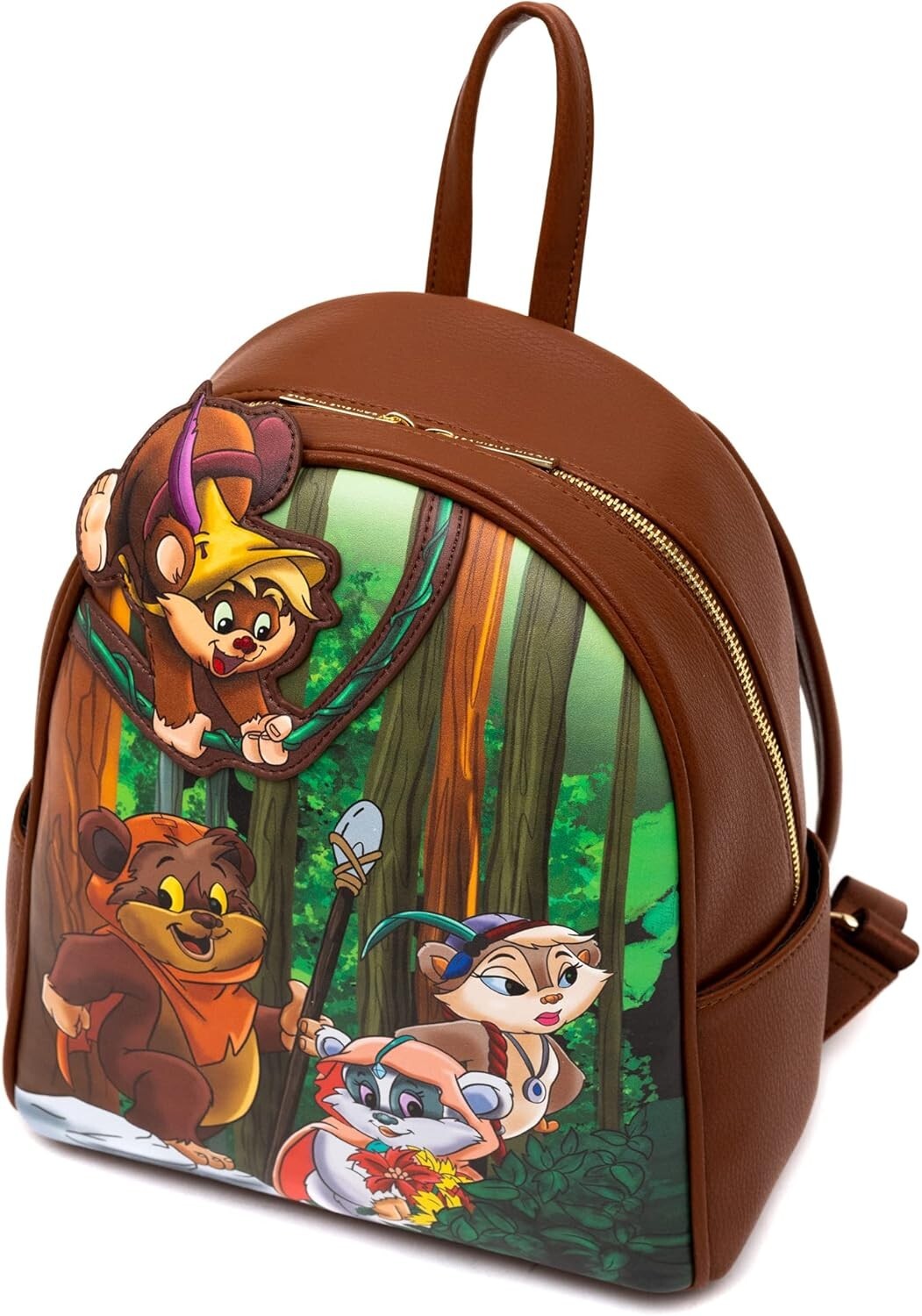 New Danielle Nicole Star Wars Endor, Ewok The Adventures Mini Backpack Brown