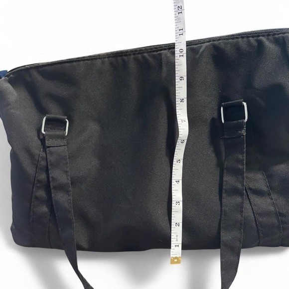 Evenflo Black Multi Pocket Utility Tote Over-Night Travel Gym Bag Classic