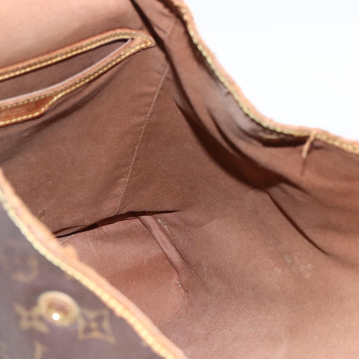 LOUIS VUITTON Monogram Montsouris GM Backpack M51135 LV Auth bs33015