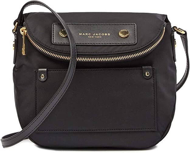 Marc Jacobs Women’s Mini Natasha Nylon Crossbody Bag – Black – New with Tags