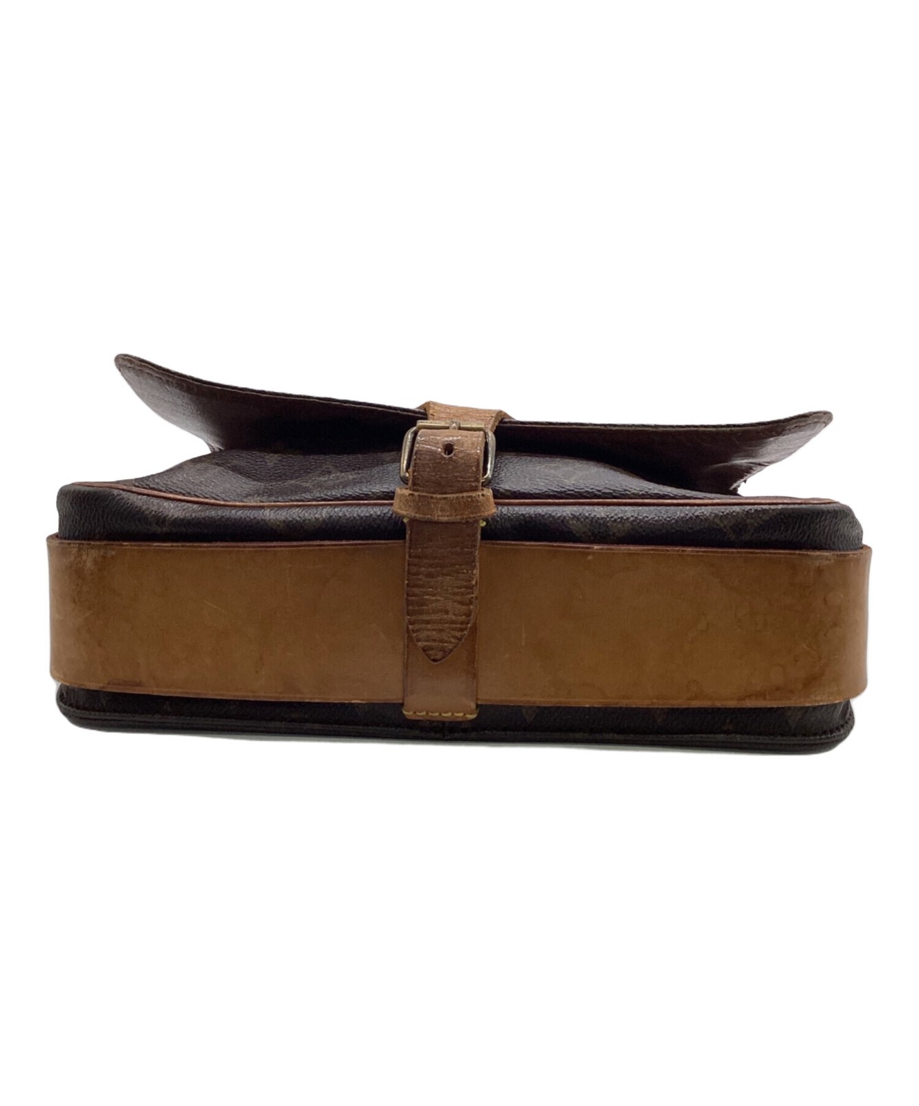 Louis Vuitton GM GM M51252 Coated Canvas Brown Shoulder Bag #TFB7355