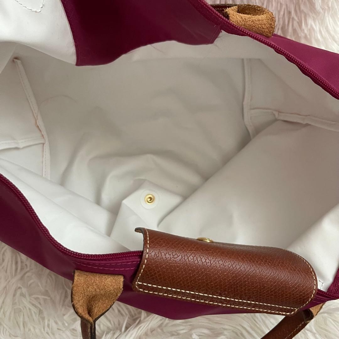 LONGCHAMP Le Pliage Tote Bag L Pink Auth Women about 10.63 x 17.72 inches