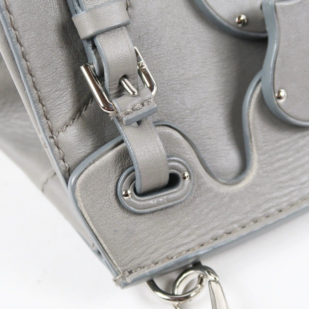 [Good Condition] RALPH LAUREN Made in Italy Mini Ricky 2WAY Shoulder Handbag
