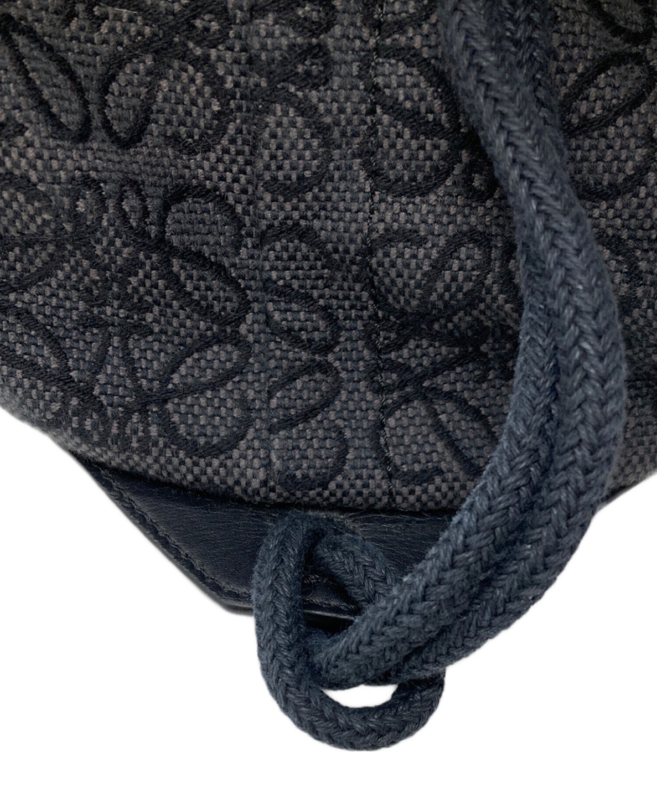 Loewe Sailor Bag Anagram Jacquard and Calfskin Sailor Bag Shoulder Bag #TFB2777
