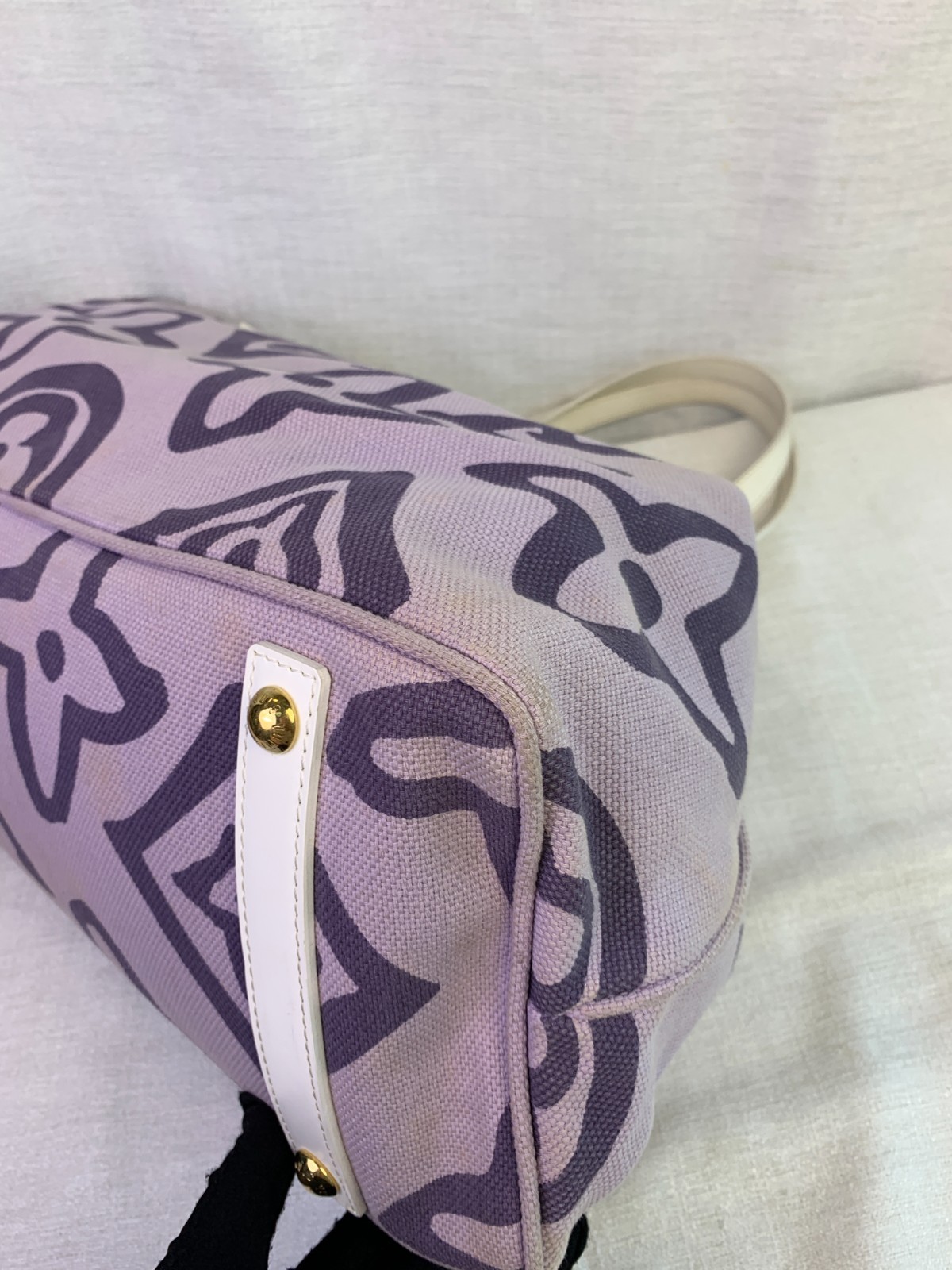 Louis Vuitton Purple Giant Monogram Canvas Tote Bag/AR06223017/3017