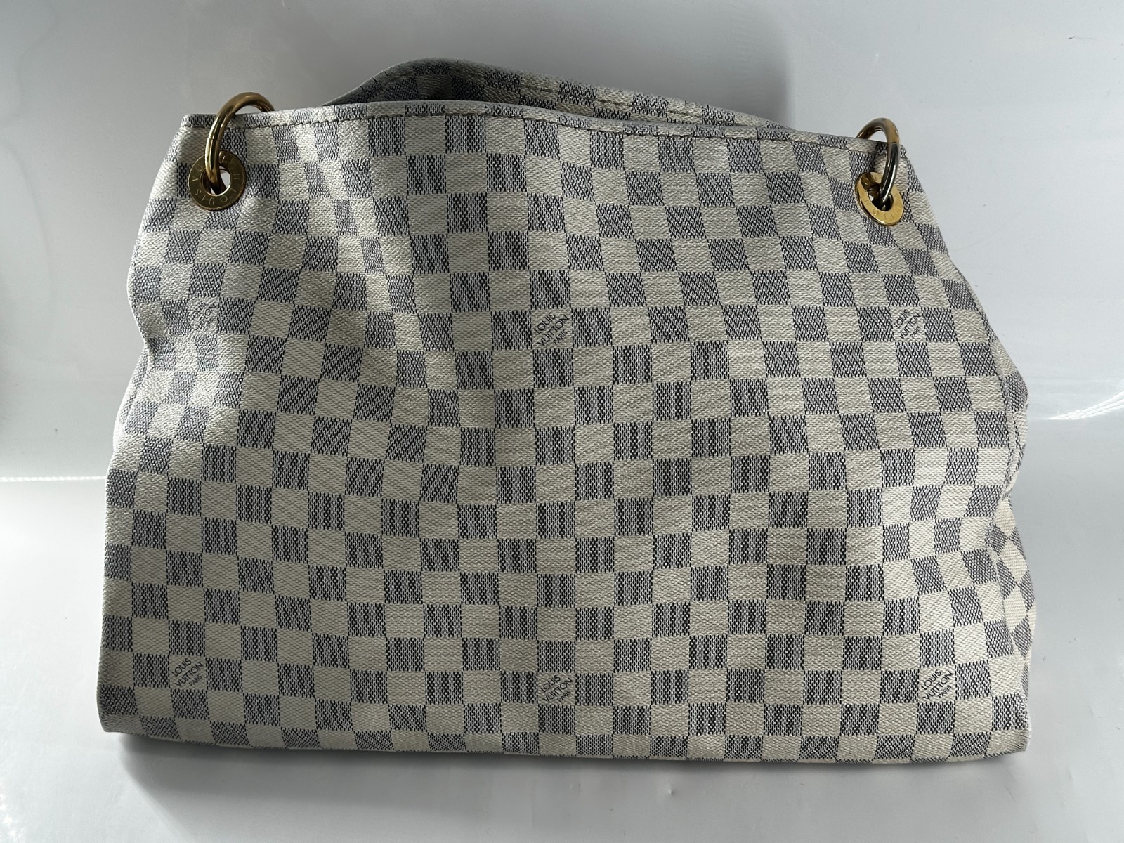 Louis Vuitton Damier Azur Artsy MM Handbag