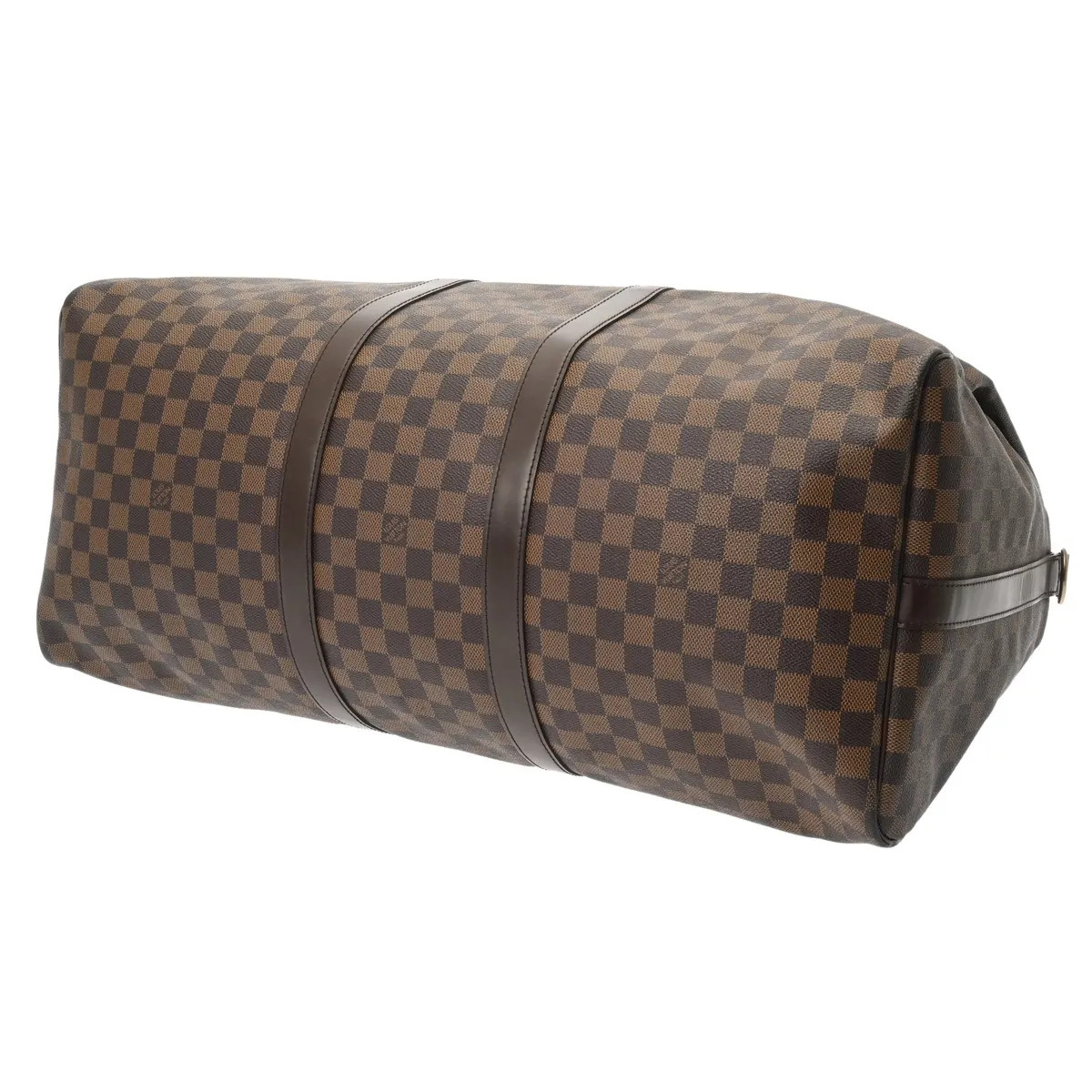 Louis Vuitton Keepall N41414 Boston Bag Damier Canvas Brown #WB2342
