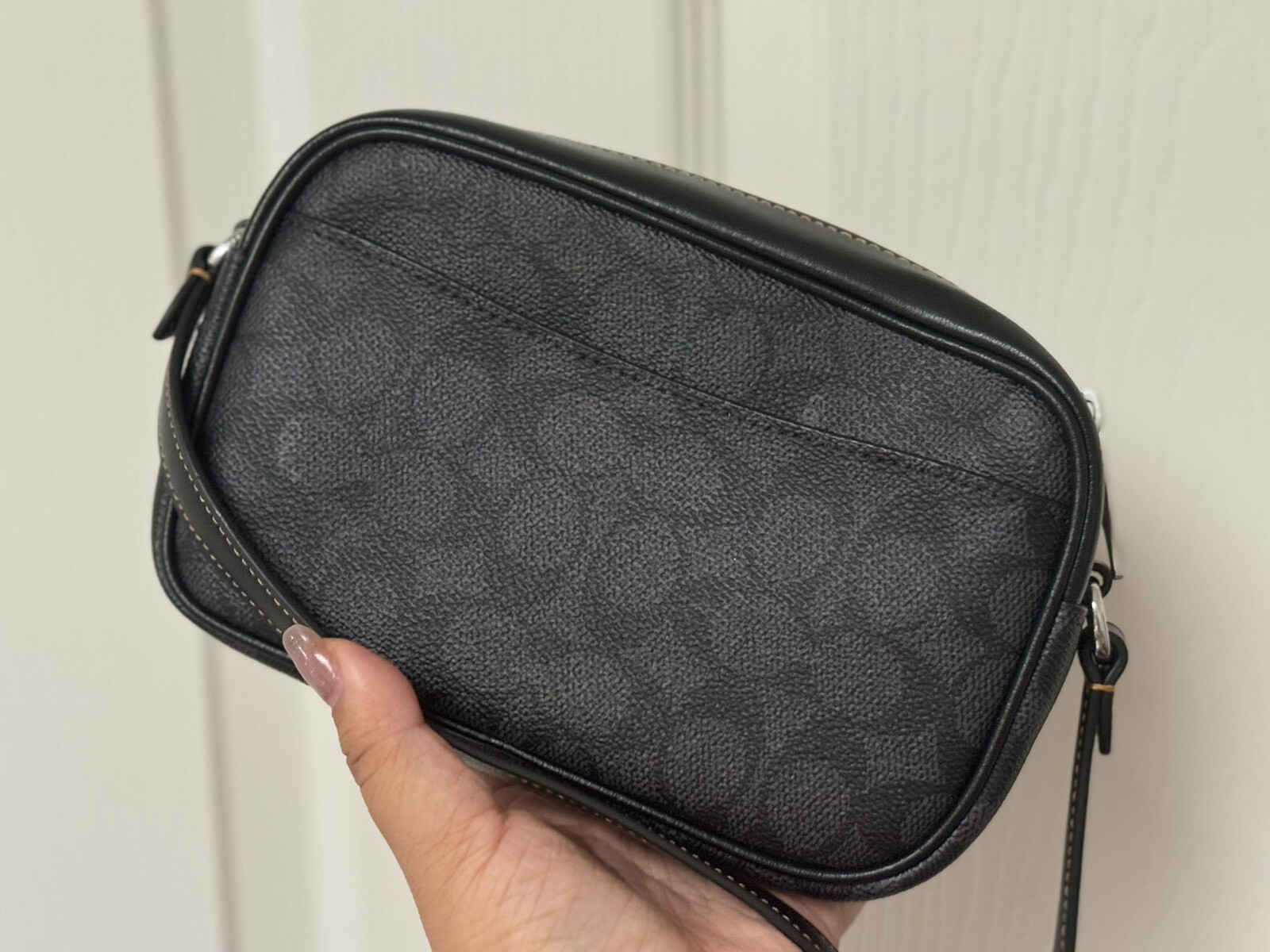 NWT Coach Mini Jamie Camera Bag In Signature Canvas With Halloween Graphic CY349