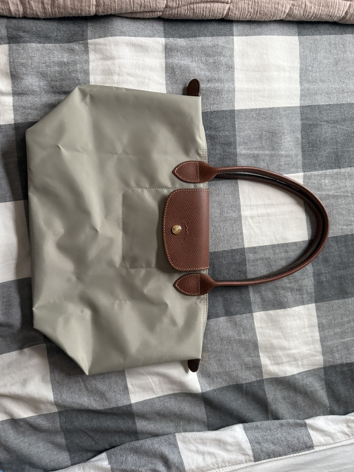 Le Pliage Original M Tote bag Pebble Color