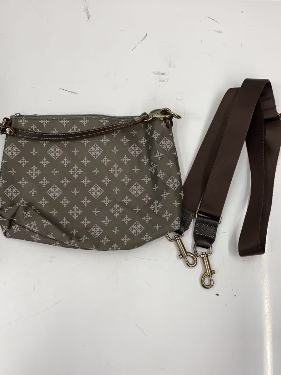 russet bag nylon BRW all-over pattern