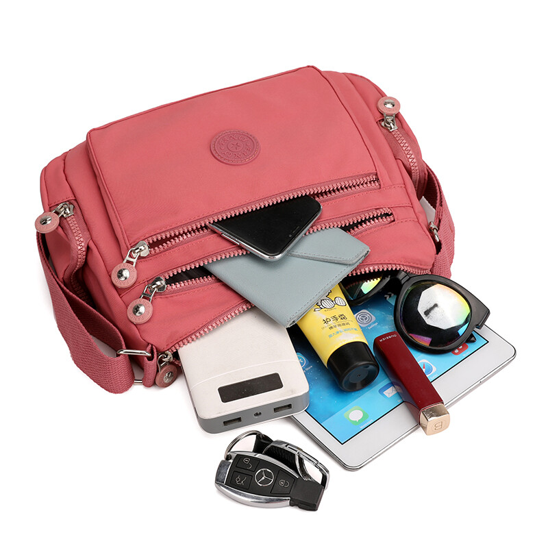 Lightweight Waterproof Bag Women’s One Shoulder Oxford Cloth Bag Crossbody Bag