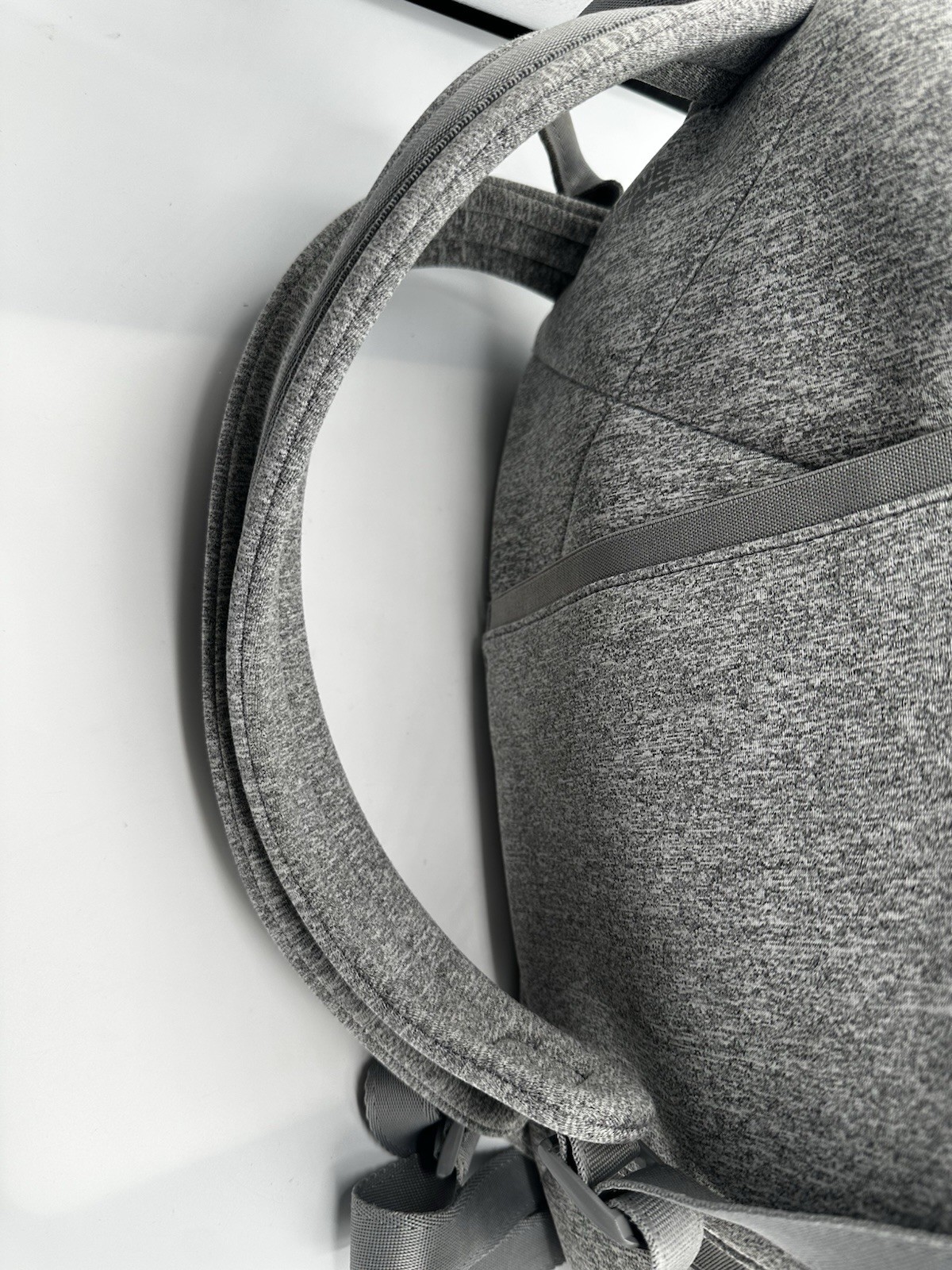 Dagne Dover Dakota Heather Grey Neoprene Large Backpack