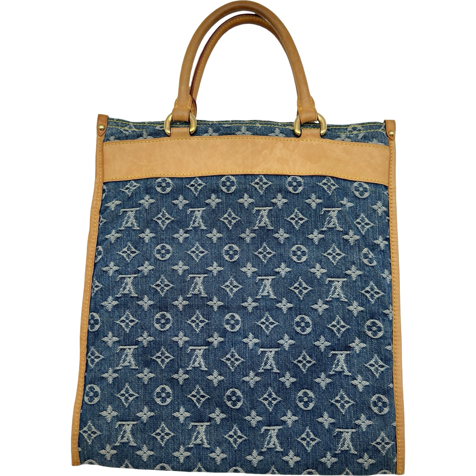 LOUIS VUITTON Flat Shopper M95018 Tote Bag Japan ookura