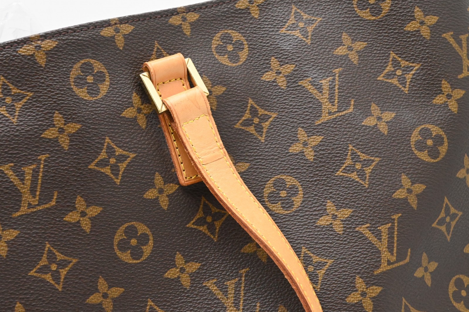Authentic Louis Vuitton Monogram Cabas Alto Tote Bag M51152