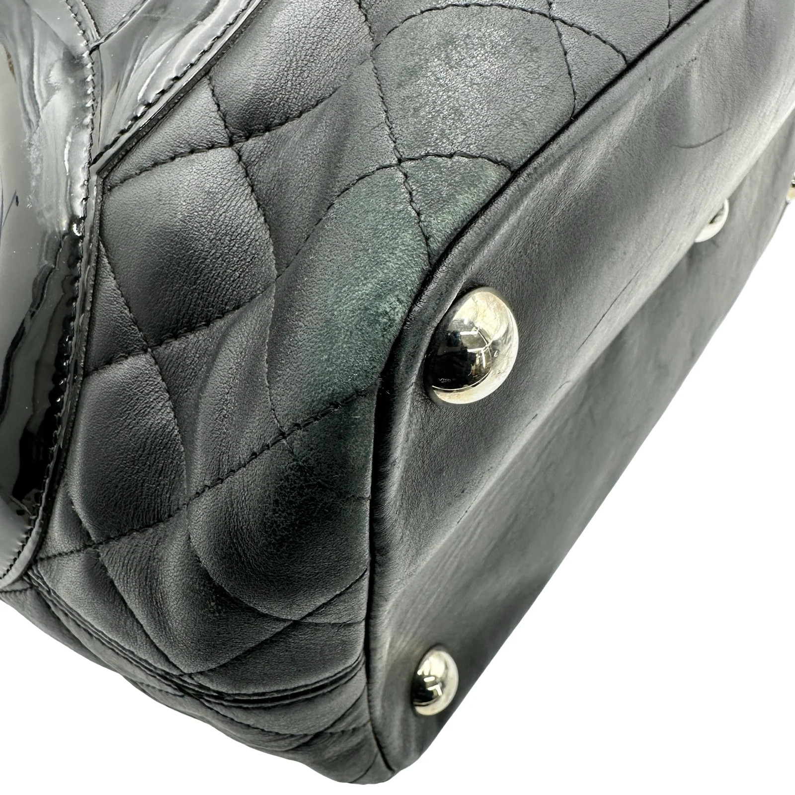 CHANEL Cambon Line Tote Large Black Tote #OKB2906