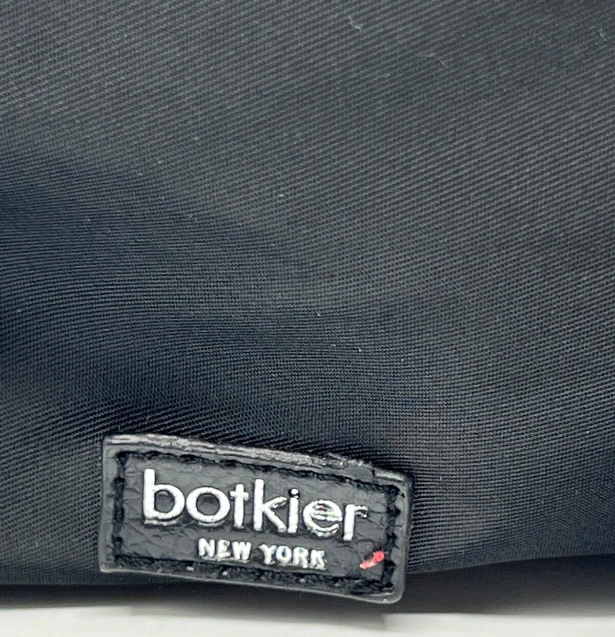 Botkier New York Trigger Black Nylon Vegan Leather Bag Mini Backpack Purse