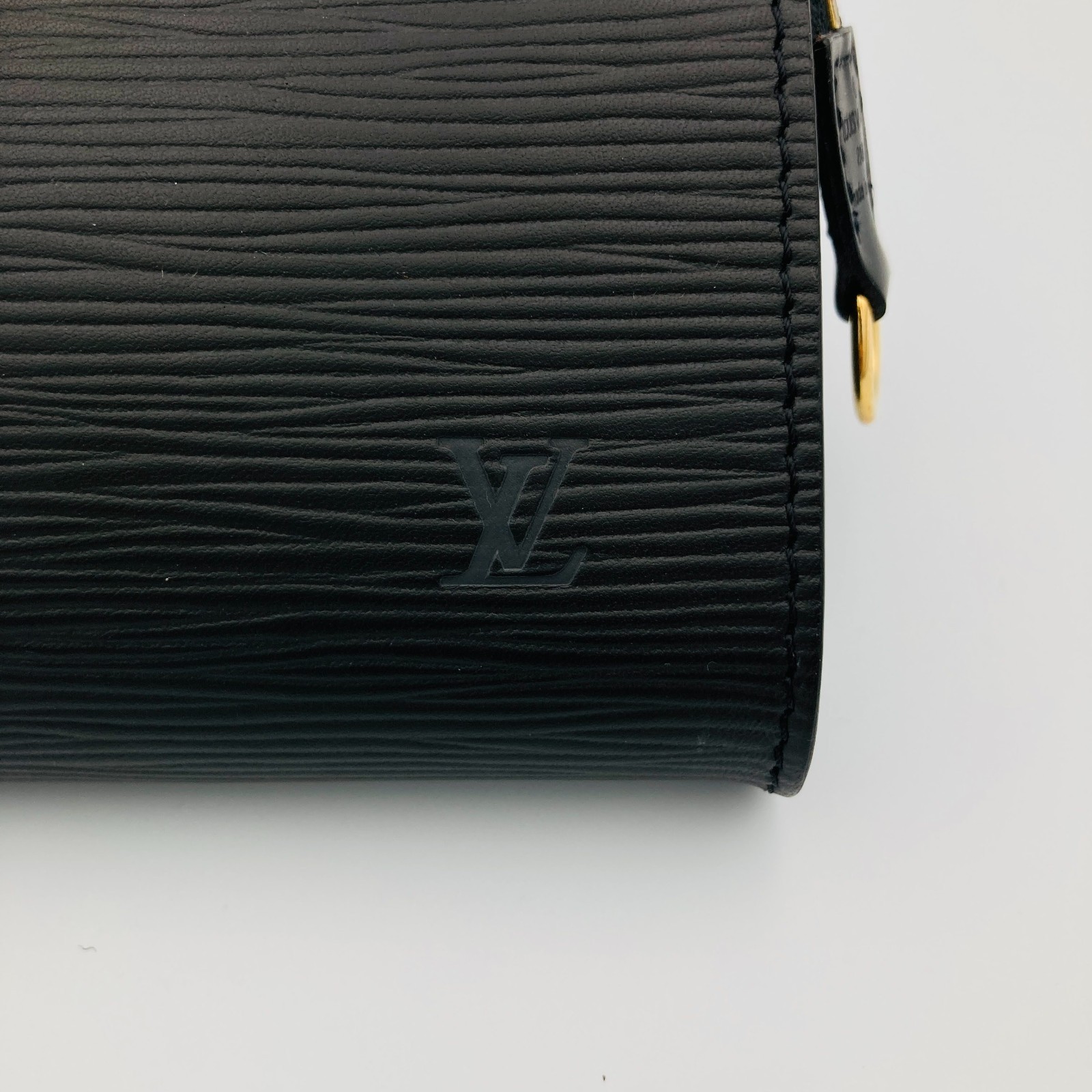 Louis Vuitton Epi Pochette Accessoires Noir Black Pouch Bag M52942 Mint
