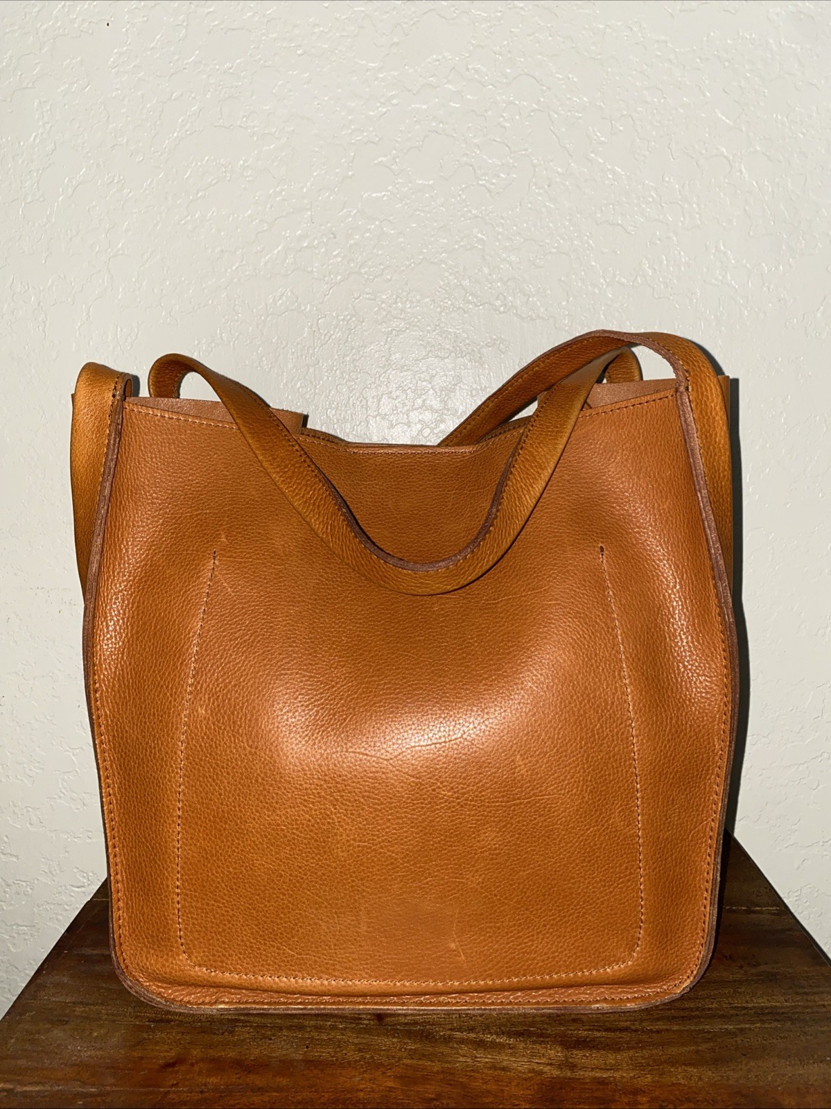 Madewell The Sydney Crossbody Bag Burnished Caramel