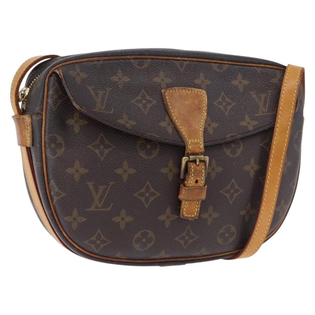 LOUIS VUITTON Monogram Jeune Fille MM Shoulder Bag M51226 LV Auth BA14648