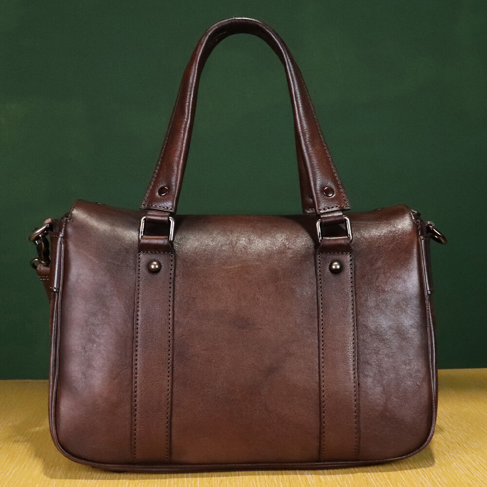 Genuine Leather Purse for Women Retro Crossbody Purses and Handbags Shoulder Bag
