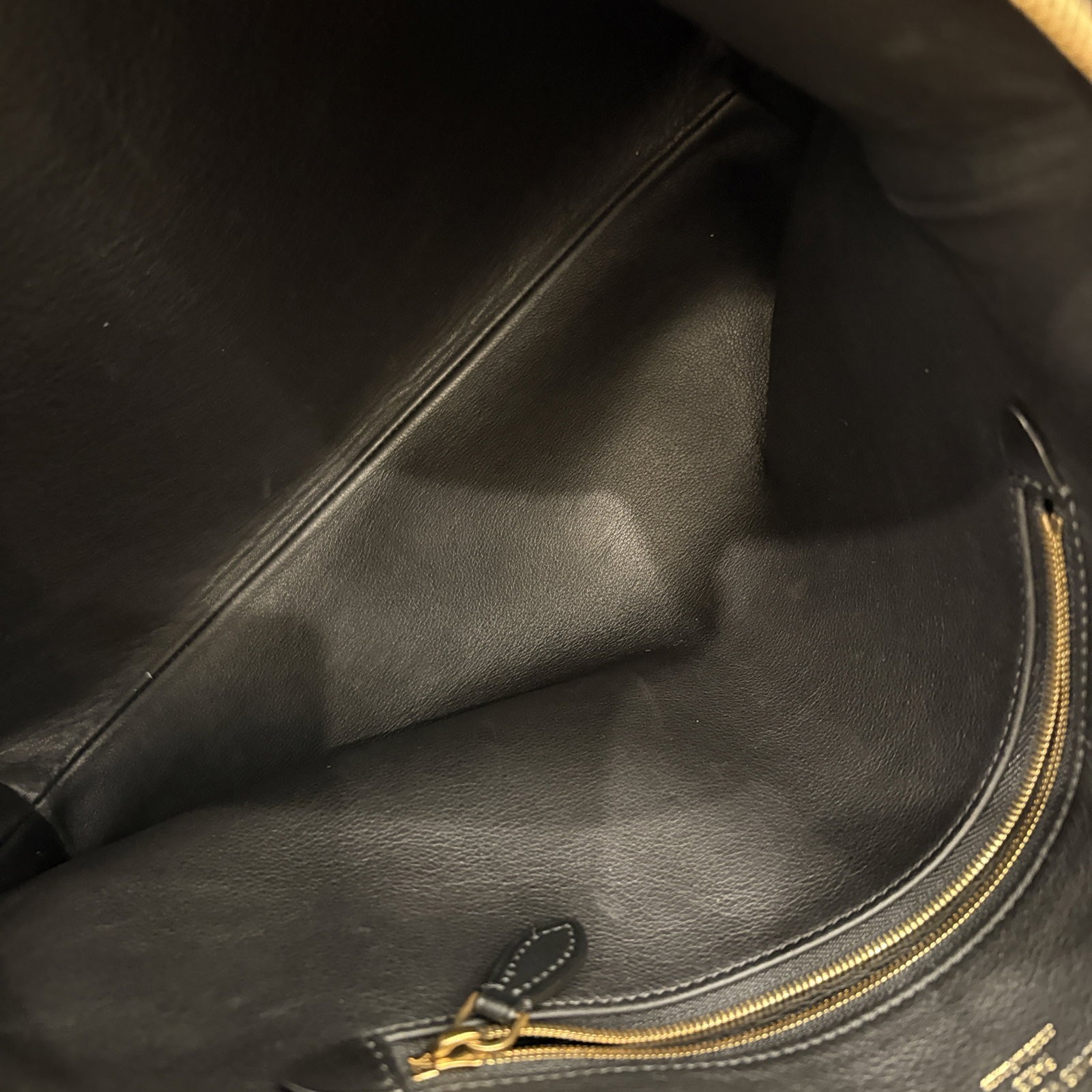 Louis Vuitton Tote Bag Black Soft Smooth Calfskin (uu042826a5)