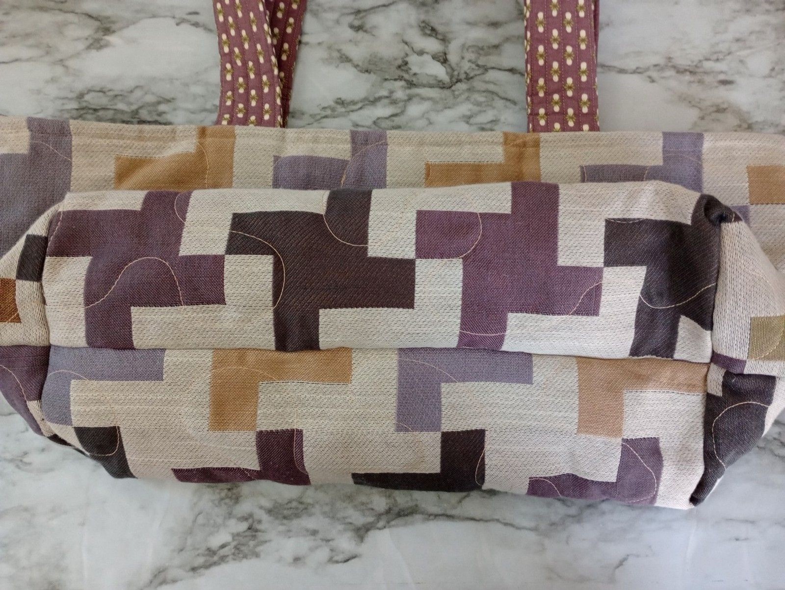Handmade REVERSIBLE Cloth Tote Bag No Closure