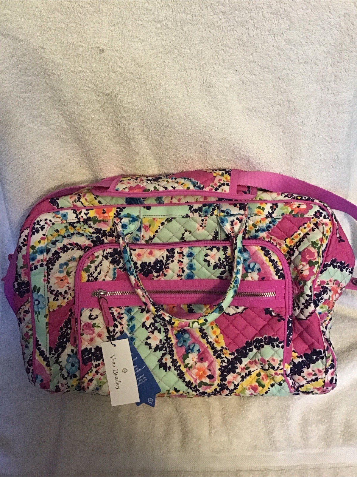 Vera Bradley Iconic Weekender Travel Bag