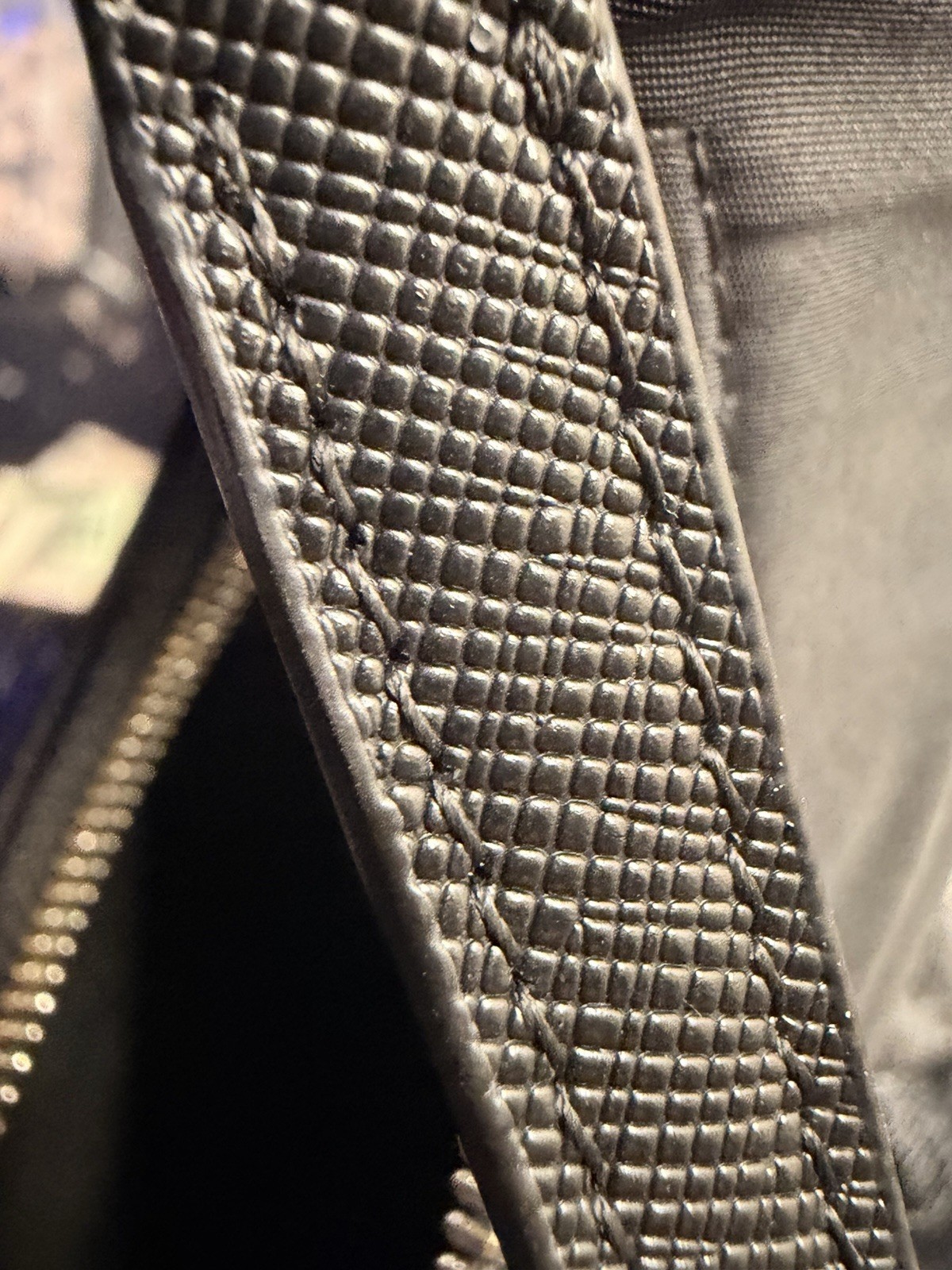 PRADA Black Shoulder Bag Zip Closure Logo Plaque Silver Hardware Bag Charm