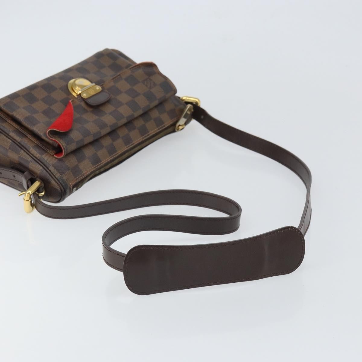 LOUIS VUITTON Damier Ebene Ravello GM Shoulder Bag N60006 LV Auth 161605