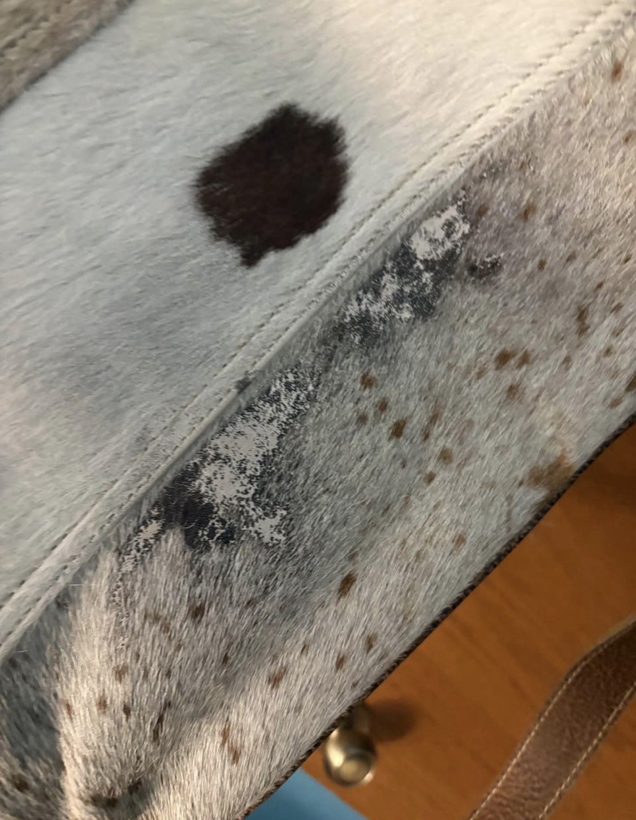 Myra Cowhide Leather Laptop Bag