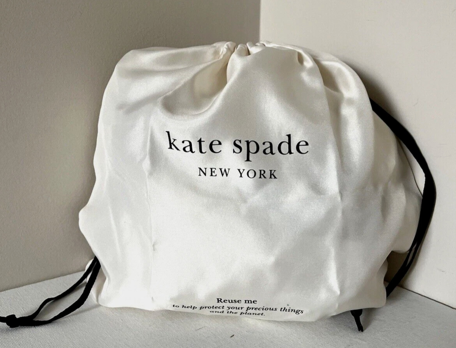 NWT Kate Spade Sutton Spade Flower Crossbody Bag Dark Beige Moon Dust & Dust Bag