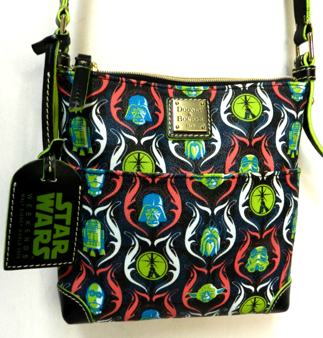 Dooney & Bourke Disney Star Wars Weekends 2015 Crossbody bag purse front pocket