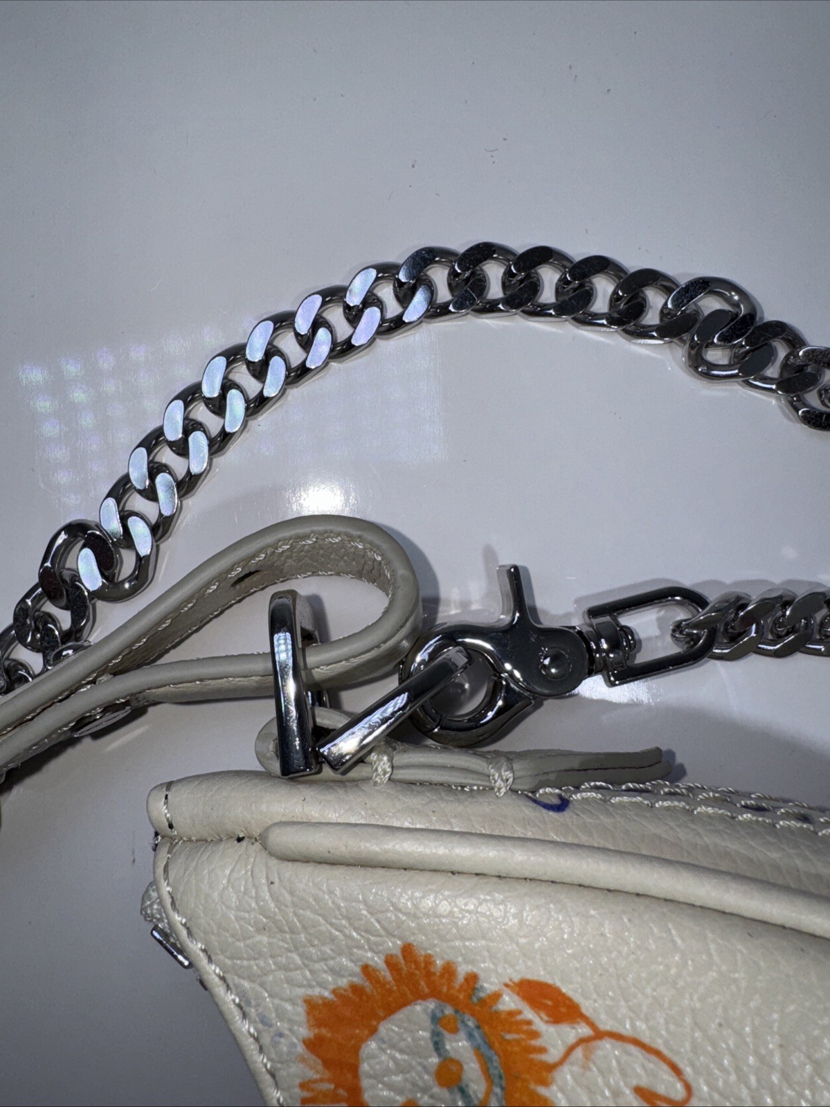 Zadig & Voltaire Moonrock Grained Leather Crossbody Women’s