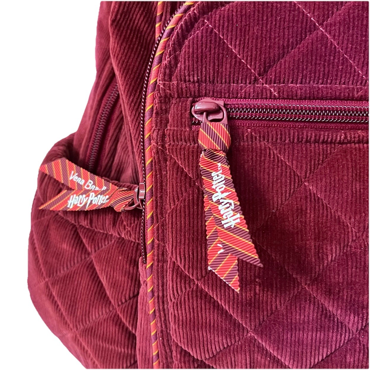 Vera Bradley Campus Backpack Harry Potter Gryffindor Laptop Bag Red And Gold