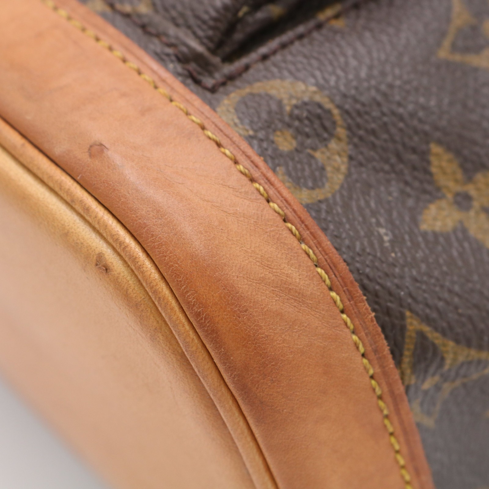 Authentic Louis Vuitton M51137 Mini Montsouris Brown Monogram Backpack