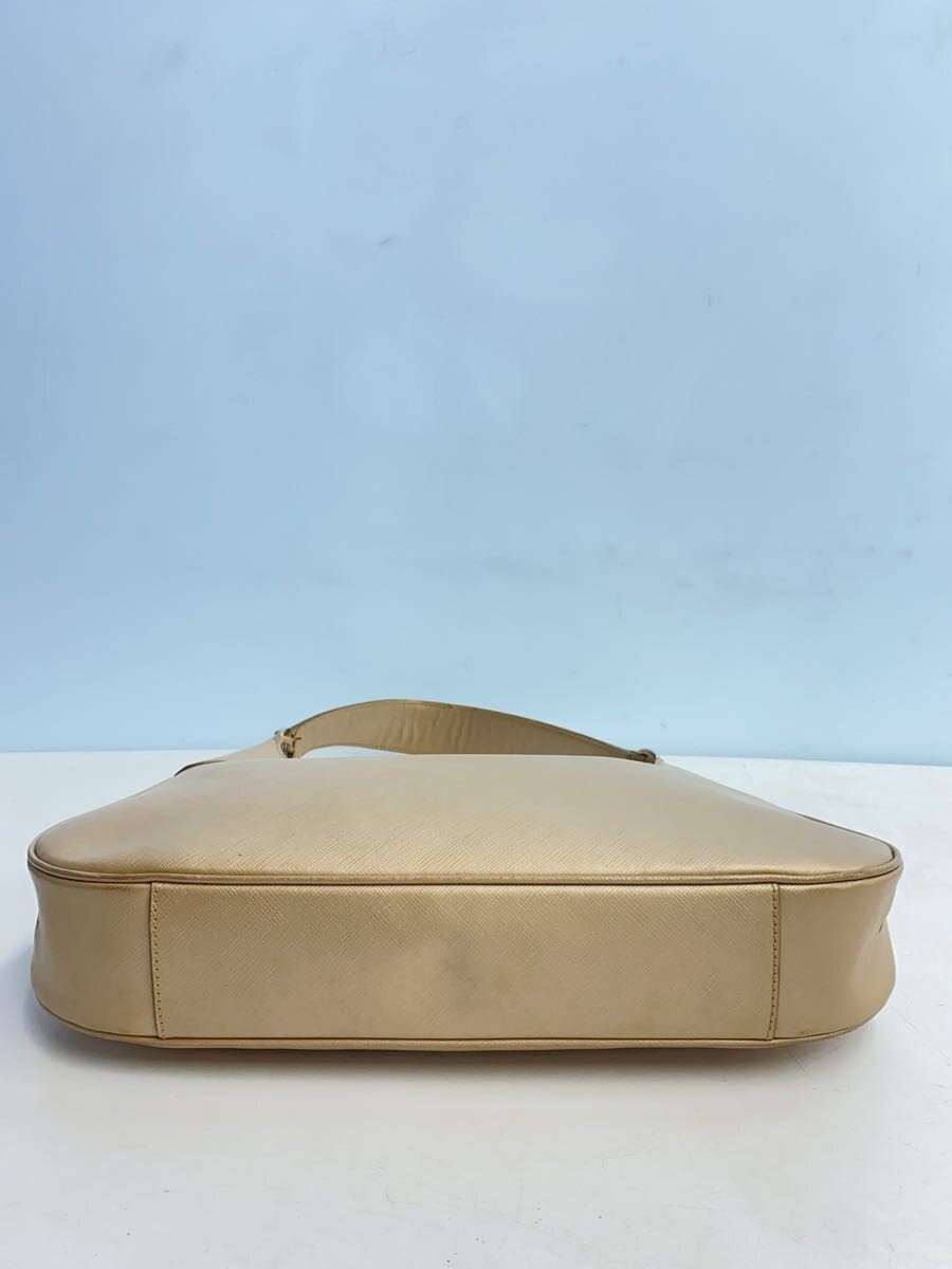 Salvatore Ferragamo Gancini Shoulder Hobo Bag Beige Used Women Silver Hardware