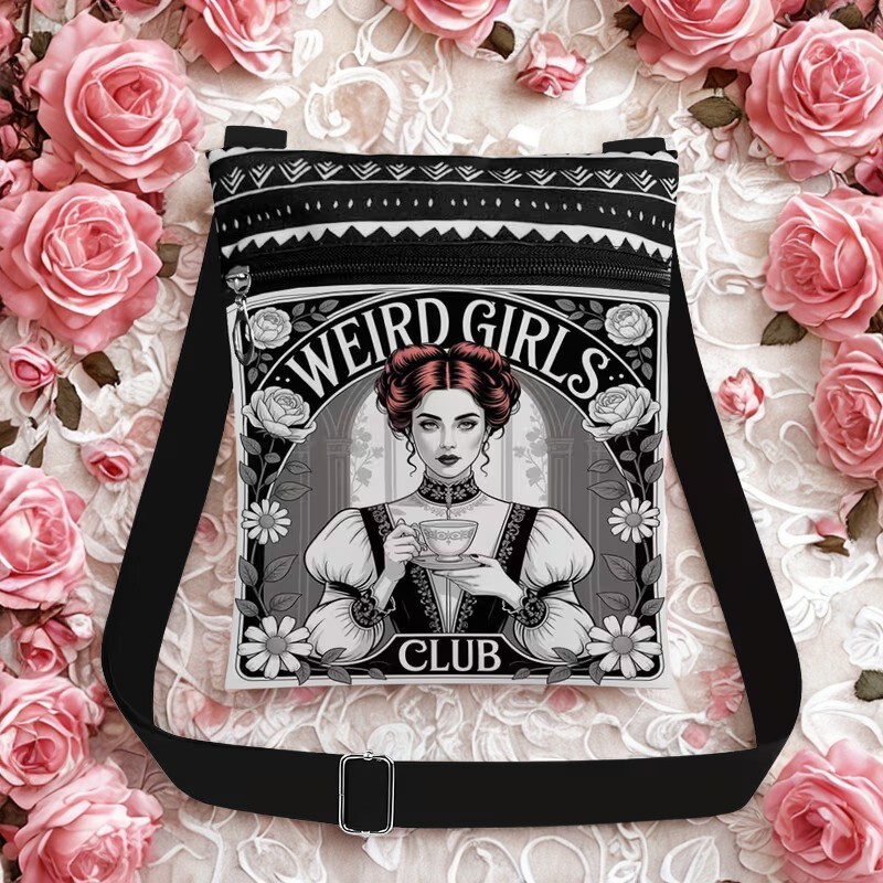 Weird Girls Club Victorian Crossbody Bag Weird Girls Shoulder Bag