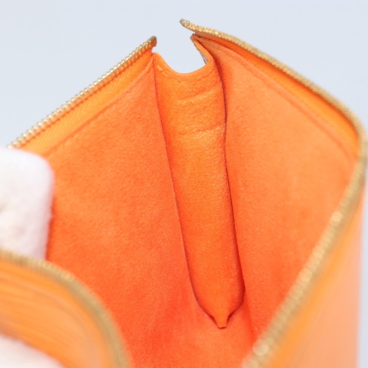 LOUIS VUITTON Epi Pochette Accessoires Pouch Orange Mandarin M5294H Auth YKZ750V