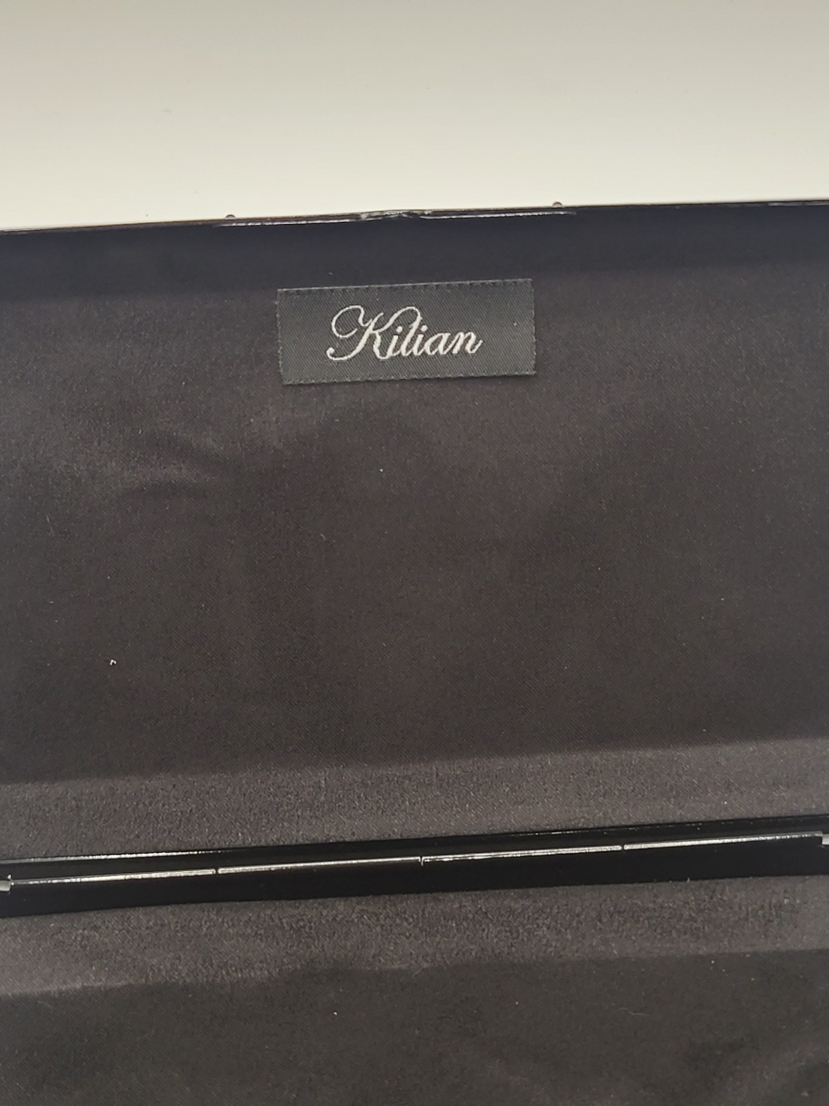 Kilian Paris Snake Clutch Case Bag Black Lacquered Enameled Swarovski Eyes