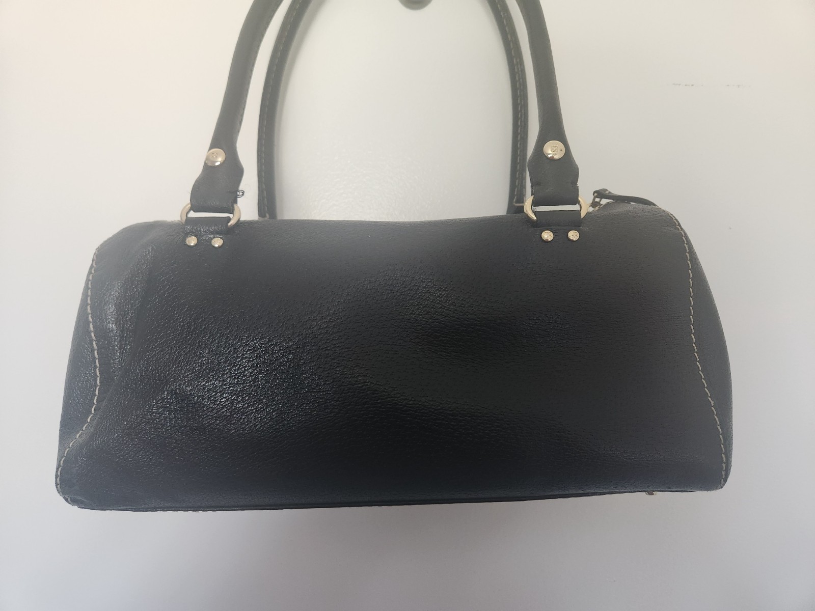 Kate Spade Satchel Tote Handbag Black Leather Women’s Designer Career