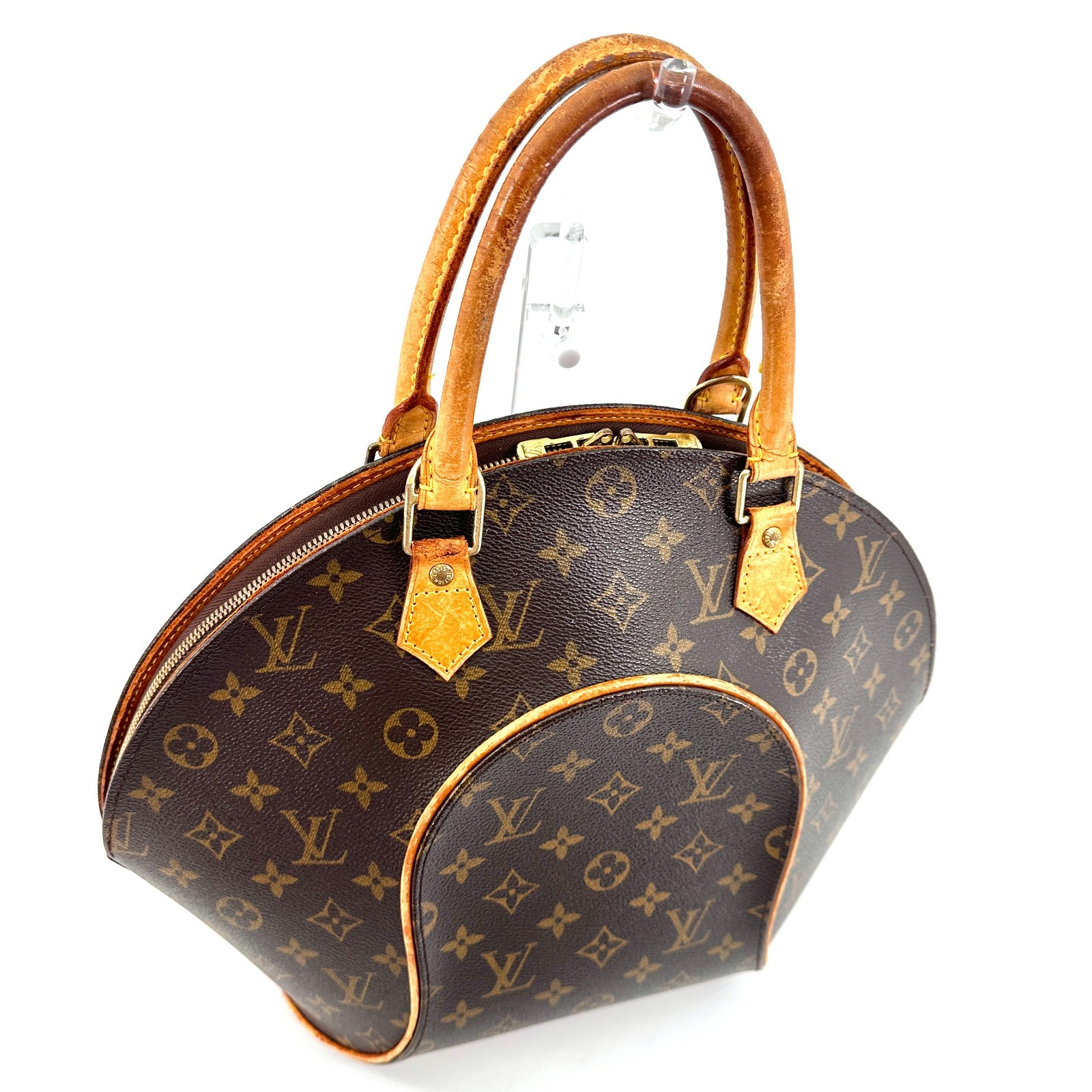 LOUIS VUITTON Monogram Ellipse MM Hand Bag M51126 Authentic