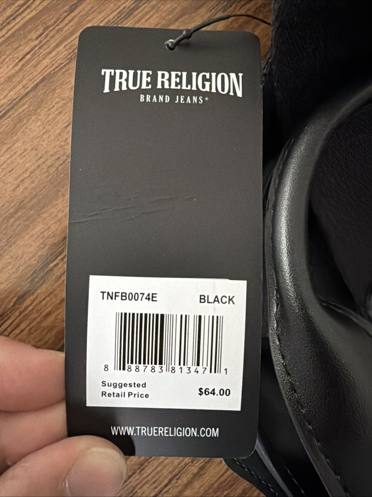 True Religion Denim Crossbody Mini Tote Purse Shoulder Bag Adjustable Strap